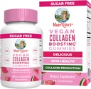 MaryRuth Organics Vegan Collagen για γυναίκες & άνδρες, Collagen Ενισχύοντας Gummies, φροντίδα του δέρματος, λυσίνη, βιταμίνη C, βιταμίνη Α, Amla, συμπλήρωμα για τα μαλλιά & δέρμα, Vegan, μη-GMO, Χωρίς γλουτένη, 90 Σερβιέτες