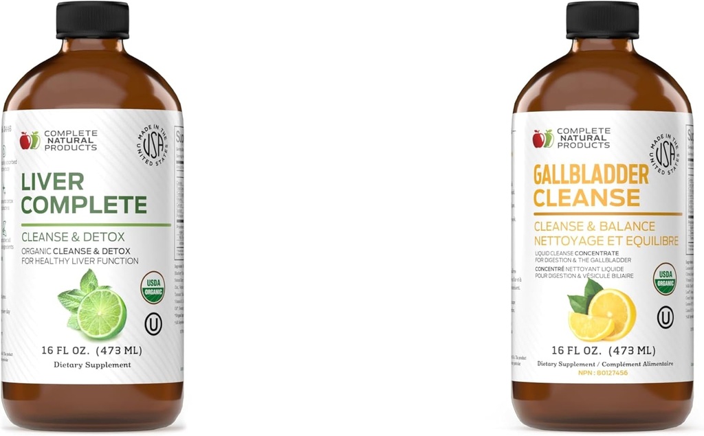 Πλήρης Συκώτι Φυσικών Προϊόντων Πλήρης 16oz & Gallbladder Πλήρης 16oz Bundle