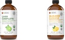 Πλήρης Συκώτι Φυσικών Προϊόντων Πλήρης 16oz & Gallbladder Πλήρης 16oz Bundle
