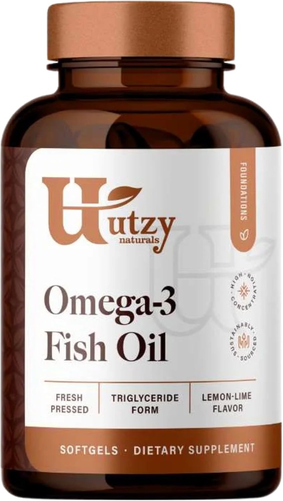Utzy Naturals Omega-3 Fish Oil 