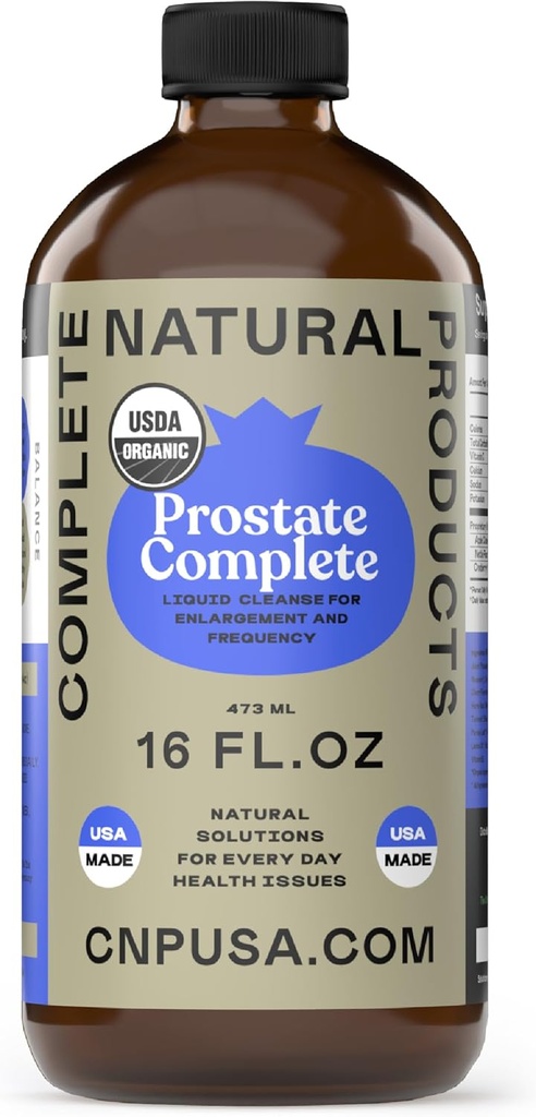 Complete Natural Products Prostate Complete - 16oz Glass Bottle