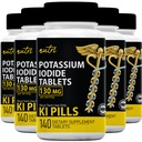 Ιωδιούχα δισκία (πακέτο των 5) 130 mg - 700 δισκία ΛΗΞΗ 10/2032 - YODO Naciente - KI χάπια - Yoduro de Potasio