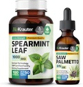 BIO KRAUTER Spearmint 100 Κάψουλες & Saw Palmetto Βάμμα 2 Fl. Oz.