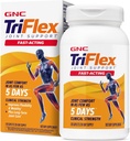 GNC TriFlex Fast-Activeing 2.0, Βελτιώνει την κοινή άνεση και ακαμψία, Δόσεις Κλινικής Δύναμης της Γλυκοσαμίνης/Χονδροϊτίνης και Boswellia- Plus Turmeric, 120 Caplets
