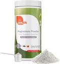 Zahler Magnesium Supplement Powder - Calm Magnesium Powder Mix για Νερό & Υγρά Ποτά - Ισχυρό Μαγνήσιο Citrate με καλύτερη γεύση σμέουρων άρωμα λεμόνι - Kosher Magnesium Drink Powder 8.5 Oz