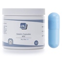 Κενές κάψουλες Μέγεθος 00 - Sky Blue Χρωματιστά ζελατίνη - 120 Count - Ταιριάζει καψάκιο γεμίζοντας το δοχείο - Συνδεδεμένος βοείου κρέατος Gel Caps εύκολη snap για DIY χάπια συμπλήρωμα σκόνης - Certified Hanal