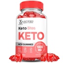 Justified Laboratories Keto Bites Keto ACV Gummies Advanced Formula 1000MG Keto Bites Keto Gummies Apple Cider Vinegar Formulated with Romegranate Beet Buice Powder B12 Vegan Non GMO 60 Gummys