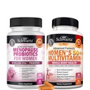 BioSchwartz Probiotic Εμμηνόπαυση συμπλήρωμα για τις γυναίκες (2 μήνας προσφοράς) Plus Καθημερινή πολυβιταμίνη για τις γυναίκες 50 & Over (1 μήνας προσφοράς)