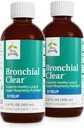 Terry Φυσικά Bronchial Clear Liquid - αναπνευστική υποστήριξη για Bronchial & Lung Health - Βρογχική υποστήριξη για την αναπνευστική υγεία - Υγιής υποστήριξη πνεύμονα για ενήλικες & παιδιά - 3.4 fl oz (πακέτο του 2)