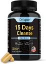 Natural Cleanse Detox, 15 ημέρες 2-σε-1 υποστήριξη Gut, Colon Cleanse για άνδρες & γυναίκες, Senna Leaf, Cascara Sagrada, Psyllium Seed Husk Powder, Aloe Vera Extract, 30 κάψουλες