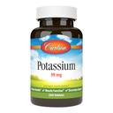 Carlson - Κάλιο, 99 mg, Προάγει τη Νευρική Υγεία & Μυική Λειτουργία, 250 δισκία