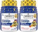 Παιδιατρικός ύπνος Zarbee's Gummies με μελατονίνη, Μη-Habit Forming Παιδικό ύπνο Gummies Εργασία με Φυσικούς κύκλους ύπνου για την προώθηση του ειρηνικού ύπνου, χωρίς ναρκωτικά, φυσική φράουλα, 60 ct (πακέτο του 2)