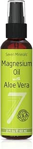 Επτά Ορυκτά Pure Magnesium Oil Spray - Pharmaceutical (USP) Βαθμός, Υψηλότερη Δύναμη - Εξόρυξη στις ΗΠΑ