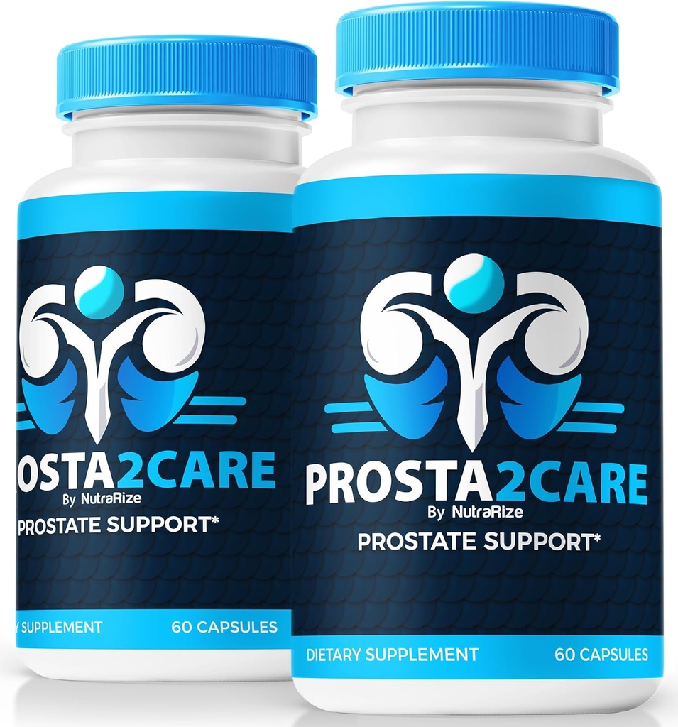 (2 Pack) Prosta2Care Κάψουλες - Complete Formula to Reservate Prostate Health, Prosta 2 Care Natural Capsules, Premium Prostate Support Formula, Official Prosta 2Care Pastillas Review (120 Κάψουλες)