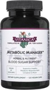 Vitanica Metabolic Manager - Βότανο συμπλήρωμα για την υποστήριξη Υγιεινή Μεταβολική Ανταπόκριση - Συμπλήρωμα διατροφής με βιταμίνη D - Vegan Antioxidant συμπλήρωμα - 120 κάψουλες