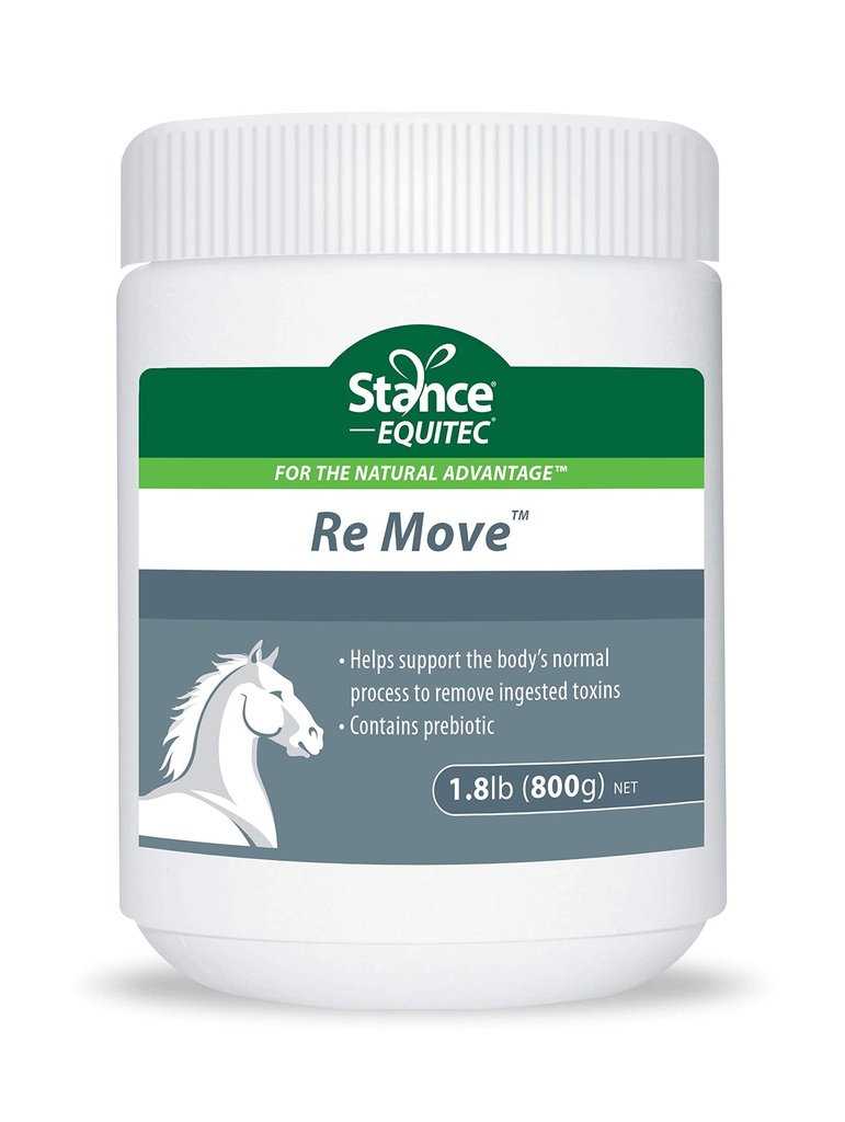 Stance Equitec Re Move - Horse Supplements that Support The Body's Normal Process to Remove Ingested Toxins, Contains Probiotics - 1.5 lb