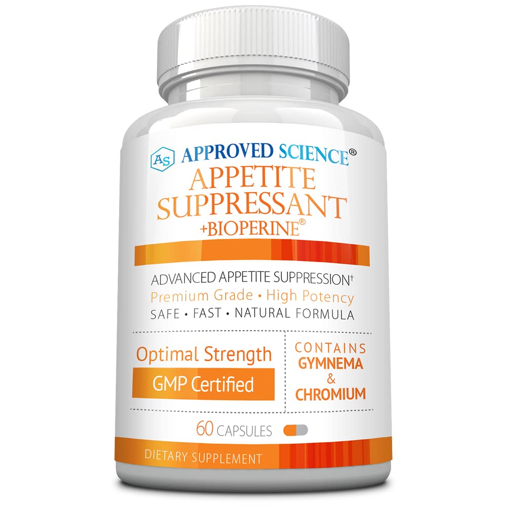 Εγκεκριμένο Science® Appetite Suppressant - Gymnema, Chromium, Cayenne Pepper - 60 Κάψουλες - Made in The USA