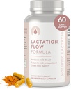 Holistic Lactation® Lactation Flow Formula (60 Servings), Supplement to Support Breastmilk Flow & Milk Supply, Contains Breastfeeding Probiotic and Choline, Lecithin-Free