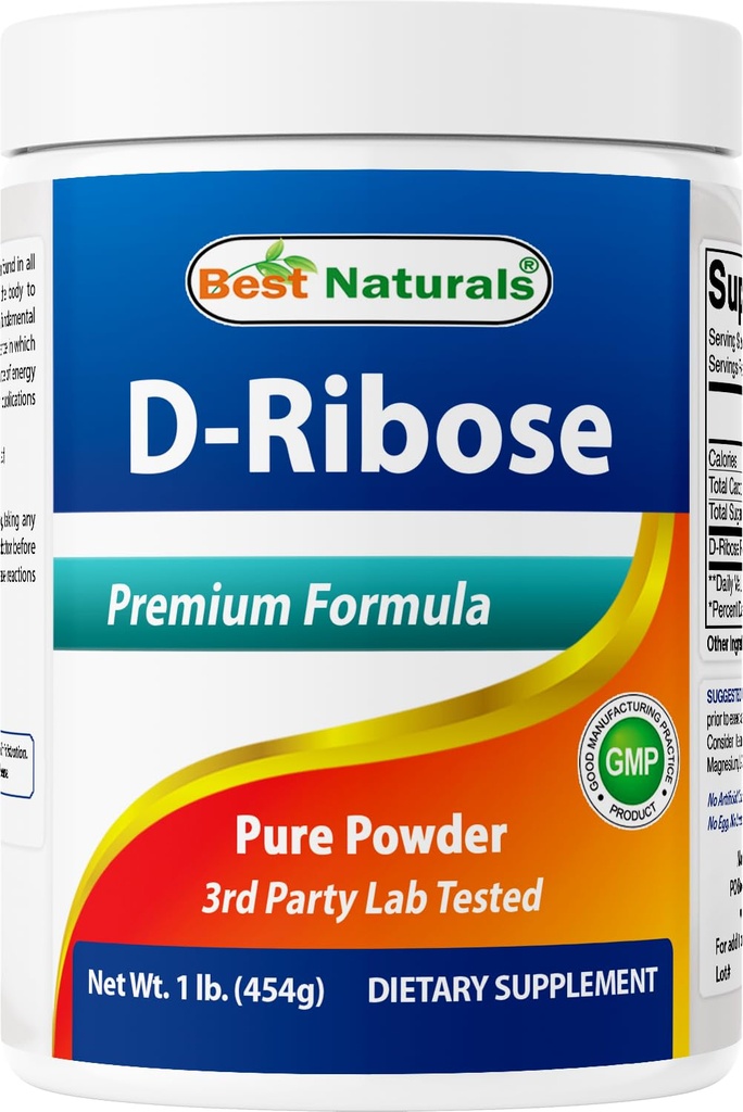 Best Naturals D-Rιβόζη σκόνη 1 λίρα