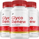 Glyco Renew Capsles, GlycoRenew Advanced Supplement, All Natural Formula to Reservate Healthy Levels, Maximum Strength Daily Formula, Glyco Renew Capses Reviews (3 Pack - 180 Caps)