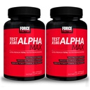 FORCE FACTOR Test X180 Alpha Max, 2-Pack, Total Testosterone και Nitric Oxide Booster για άνδρες με Σπόρους και Tribulus Fenugreek να αυξήσει τη ροή του αίματος και να βελτιώσει την ανδρική αθλητική απόδοση, 360 κάψουλες