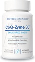 Biotics Research CoQZyme 30 Milligram του γαλακτωματοποιημένου συνένζυμου Q10 CoQ10, Προμήθειες Superoxide dismutase και καταλάση, Δύο σημαντικά αντιοξειδωτικά 60 Tabs