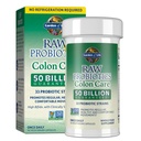 Κήπος Ζωής Προβιοτικά για γυναίκες και άνδρες - Ακατέργαστη Probiotics Colon Care 50 Billion CFU και Ένζυμα, Ράφι Σταθερό Μια φορά Καθημερινή Acidophilus Προβιοτικό για την Αυθαιρεσία και την Ανοσοποιητική Υγεία Υποστήριξη, 30 Κάψουλες