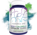 Nootropics Depot NADH + Chlorophyll 10mg Capsules | Nicotinamide Adenine Dinucleotide 20mg | Chlorella vulgaris (Broken Cell) 400mg |Energy, Alertness, Mental Clarity, & Healthy Aging, 90 Count