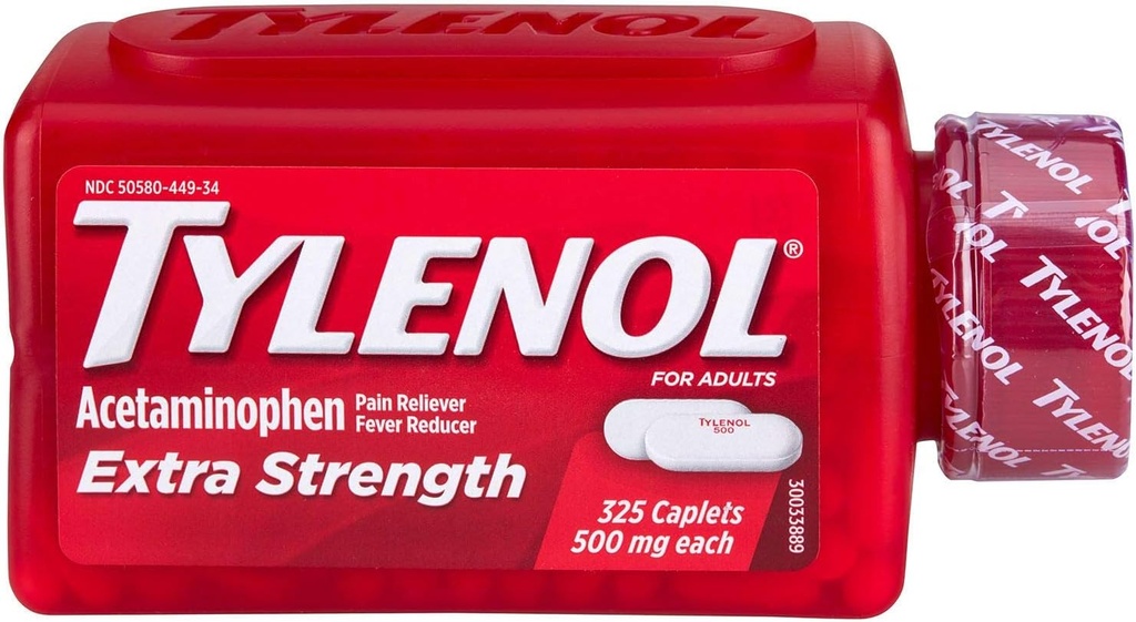 TYLENOL Επιπλέον δύναμη 500mg - 325 αμπούλες