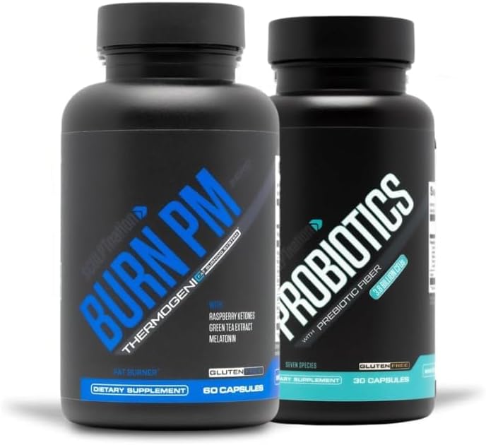 Sculpt Nation by V Shred Burn PM και Premium Probiotics Bundle