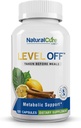 Natural Cure Labs Level Off Anti Spike Formula Συμπλήρωμα Γλυκόζης – Κάψουλες για τη Μεταβολική Υγεία, Βοηθά Μετρίου Γλυκόζη Σπάικς, Vegan, Non-GMO, Χωρίς Γλουτένη (120 Count (Pack of 1))
