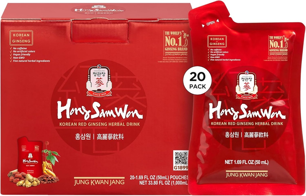 HongSamWon Κορεάτικο Red Ginseng Ποτό 