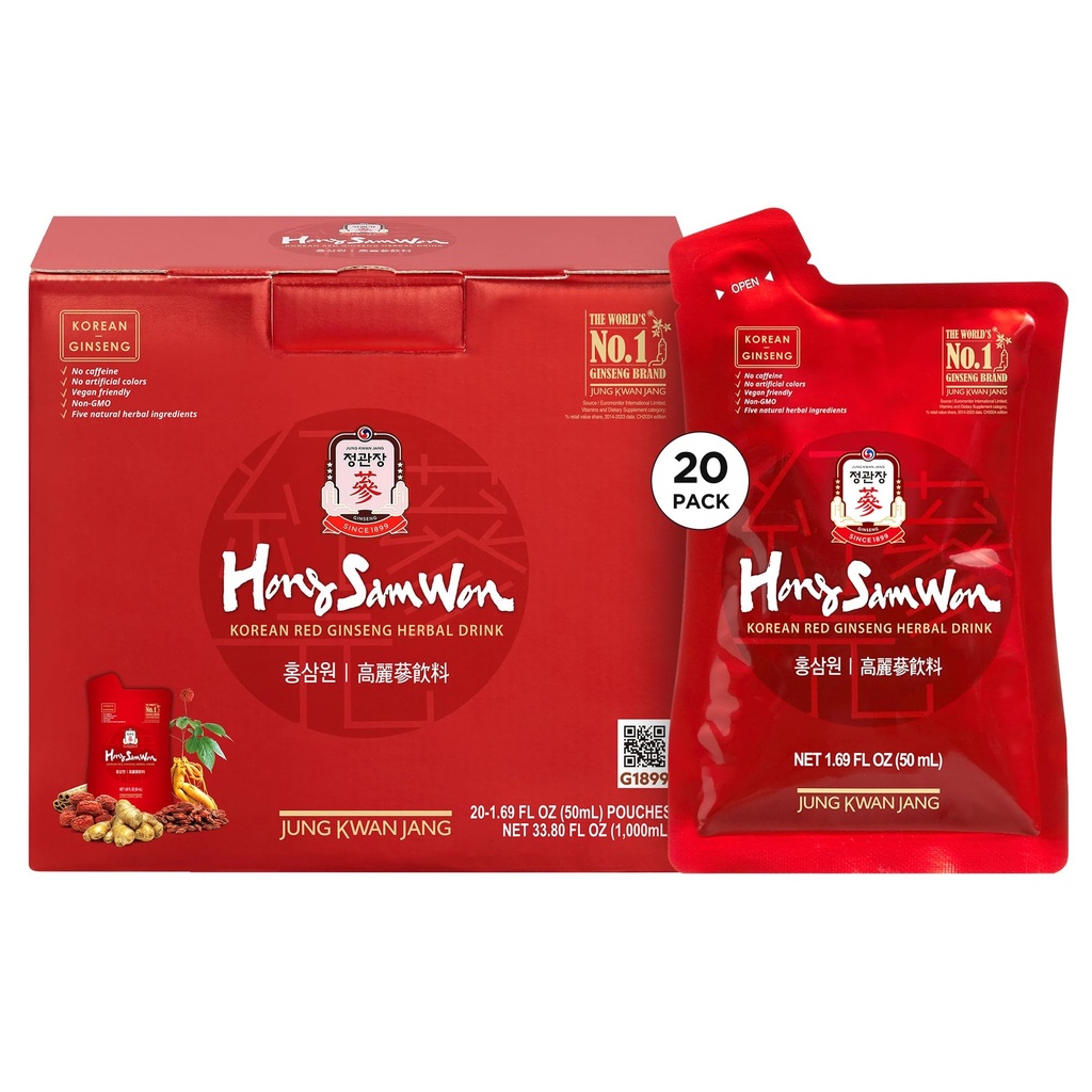 JUNG KWAN JANG Hong Sam Won Korean Red Ginseng Ποτό 