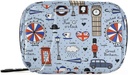 London Retro Print Pill Box 7 Day Pill Case Travel Pill Organizer Bag με Zipper Φορητή Εβδομαδιαία Σακούλα Συμπληρώματος Βιταμίνης