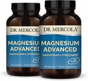 Dr. Mercola Magnesium Advanced, 2-Pack (90 Capsules Each), Dietary Supplement, Magnesium L-Threonate, Non-GMO