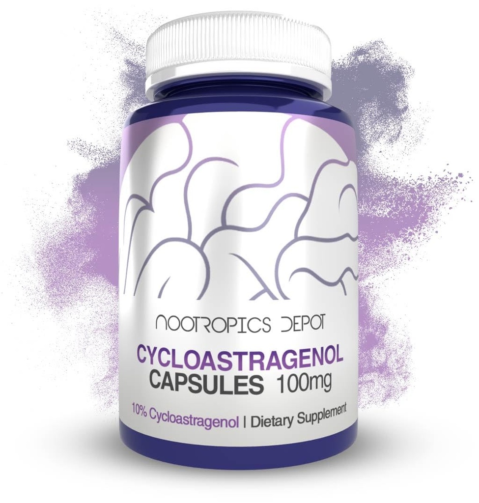 Nootropics Depot Κυκλοαστραγενόλη 10% Κάψουλες 