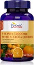 Βιταμίνη C 1000mg με Acerola Cherry (Υποστηρίγματα ανοσοποιητικού συστήματος, Επίπεδα ενέργειας, Ζωτικότητα δέρματος), GMP, Φυσικό Προϊόν Assn Certified, Made in USA - 1000mg, 60 δισκία