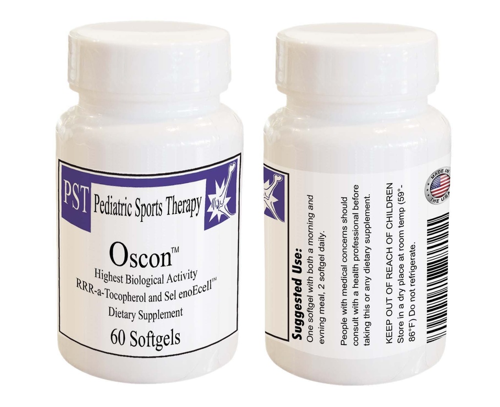 Oscon 60 ct - RRR-a- τοκοφερόλη & σελήνιο