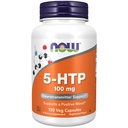 NOW Supplements, 5-HTP (5-hydroxytryptophan) 100 mg, Neurotransmitter Support*, 120 Veg Capsules
