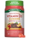 Η αλήθεια της φύσης Βιταμίνη D3 Gummies 