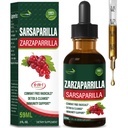 Sarsaparilla Root Extract Drops for Liver Cleanse Detox & Repair, Immune Support Supplement with Dandelion Cocolmeca Polypodium Leucotomos. Diente de Leon para Limpieza de Colon y Δεσιντοξικά. 2oz