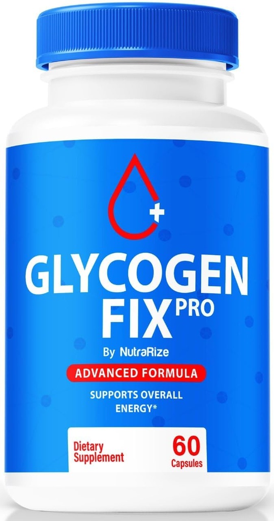 NutraRize Glycogen Fix Pro κάψουλες, All-Φυσική φόρμουλα στήριξης του αίματος, Premium συμπλήρωμα για την υποστήριξη υγιεινό τρόπο ζωής και τη διατήρηση σταθερών επιπέδων, επίσημη GlycogenFix Pro Κριτικές (60 κάψουλες)