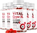 (5 Pack) Vital Grow XL Ανδρικές Γκάμιες - Ανδρικές Γκάμιες Απόδοσης 1050MG Vital GrowXL Blend, Vital Growth Gummy Advanced Formula, 300 Gummies για 5 μήνες