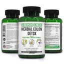 Siberian Green Herbal Colon Detox με Senna Buckthorn Prune Φρούτα 90 Κάψουλες – Παραδοσιακή Σιβηρική Φόρμουλα 14 Βότανα & Προβιοτικά για τον καθαρισμό Colon και Detox Σώμα