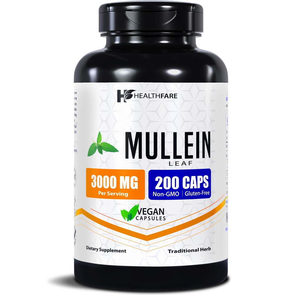 Healthfare Mullein Leaf Extract 3000mg 