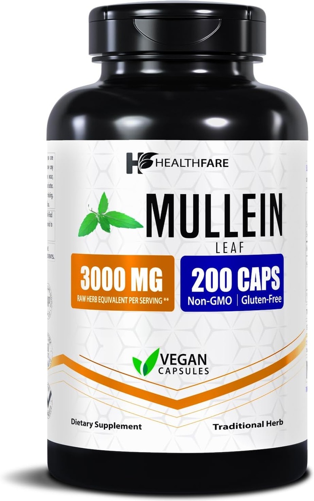 Healthfare Mullein Leaf Extract 3000mg 