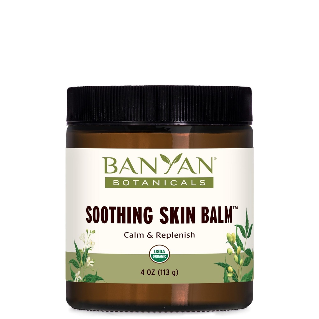 Banyan Botanicals Καταπραϋντική βάλσαμο δέρματος – Οργανική Φυτική Φροντίδα δέρματος Salve με Neem Leaf και Vetiver – Ψύξη και καταπραϋντική βάλσαμο για τη φυσική υγεία του δέρματος – 4 oz – Μη ΓΤΟ Βιώσιμα που προέρχονται από πετρέλαιο Δωρεάν