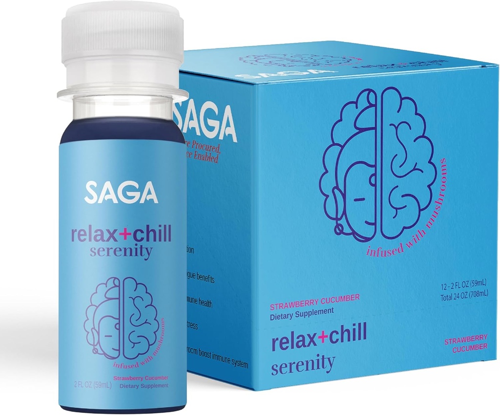 SAGA Organic Relaxation Shots 