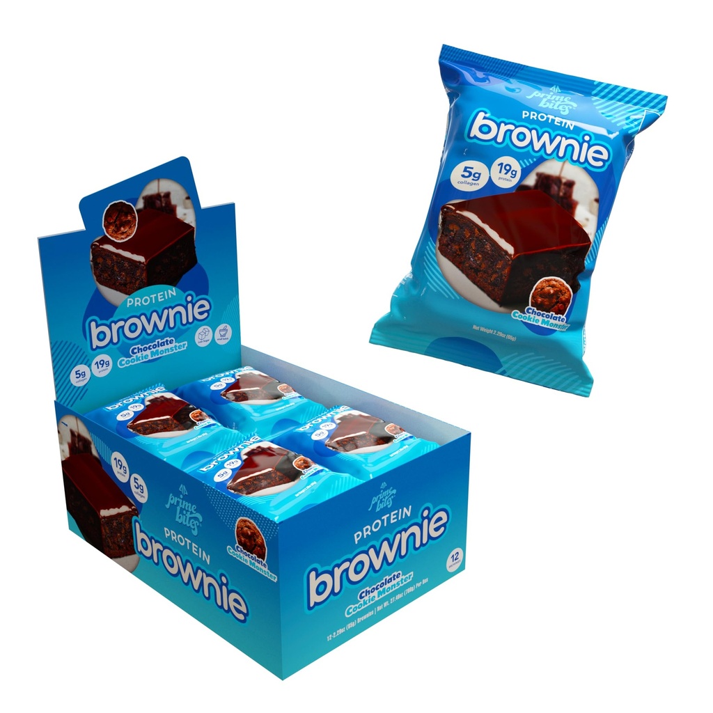 Πρωτεύων Bite πρωτεΐνη Brownie από Alpha Prime Συμπληρώματα 