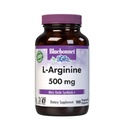 Bluebonnet Nutrition L-αργινίνη 500mg, Free-Form Amino Acid, Nitric Oxide Precursor*, χωρίς σόγια, χωρίς γλουτένη, μη GMO, Kosher Certified, Vegan, 100 κάψουλες λαχανικών, 100 εξυπηρετούν, λευκό